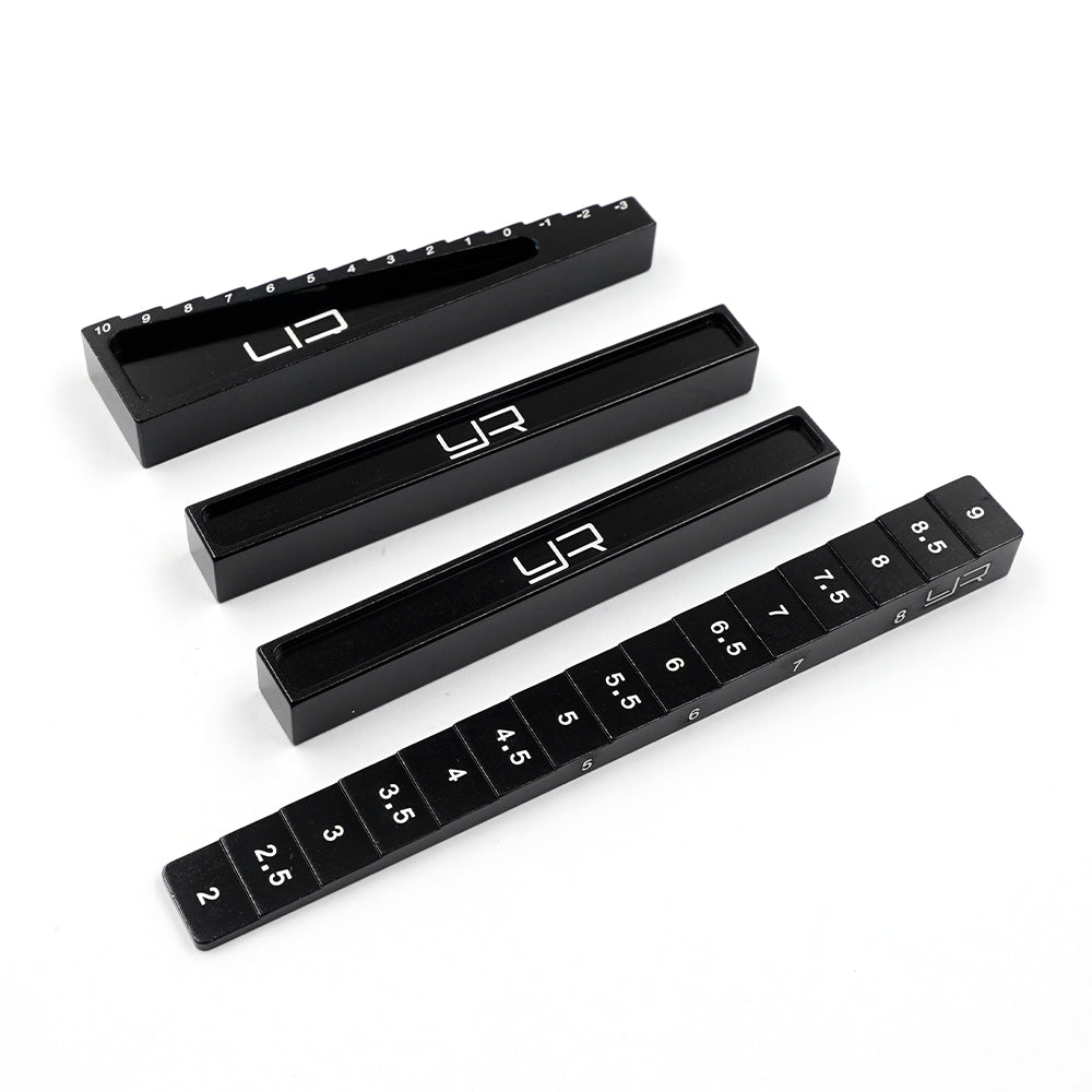 YEAH RACING Chassis Setting Kit (BK) for 1:10 & 1:8 On Road YT-0025BK
