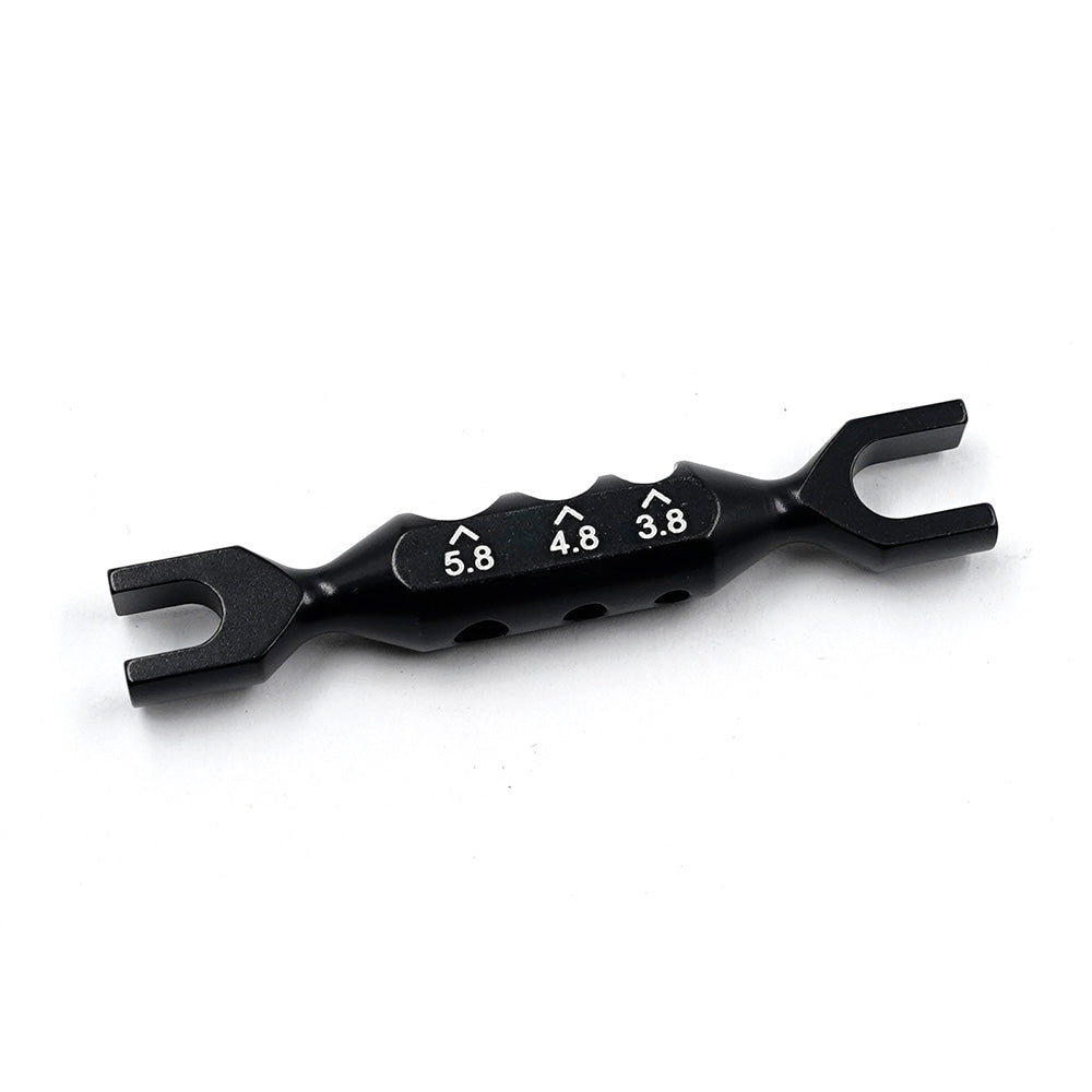 YEAH RACING 4-In-1 Multi-Purposes Aluminum Turnbuckle Turner (BK) YT-0106BK