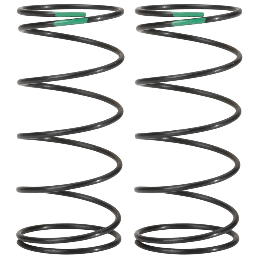 X-Gear 13mm Buggy Front Springs - Green - Extra Extra Hard - 6.25T (pr)