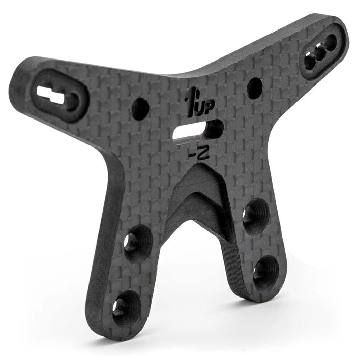 CF1 - Carbon fibre -2mm front shock tower (AE B7)