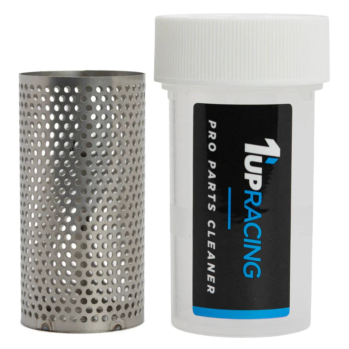 1Up Racing Pro Parts Cleaner - container and inner basket