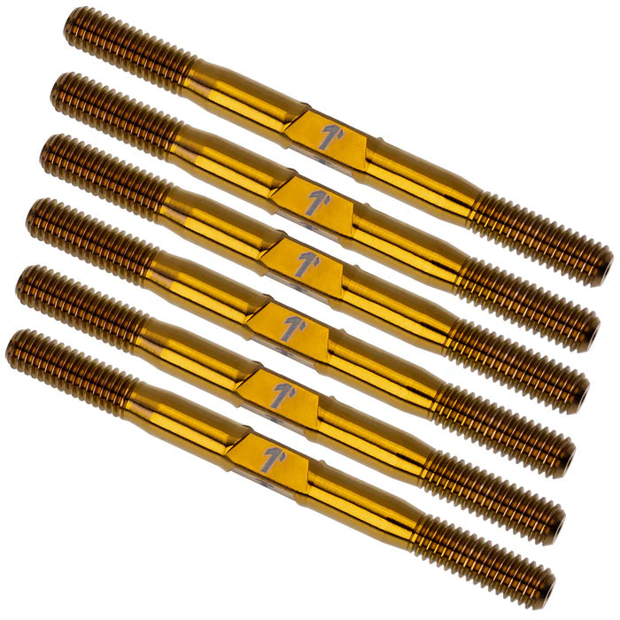 Pro Duty 3.5mm Titanium Turnbuckles - Bronze Anodised - TLR 22X-4