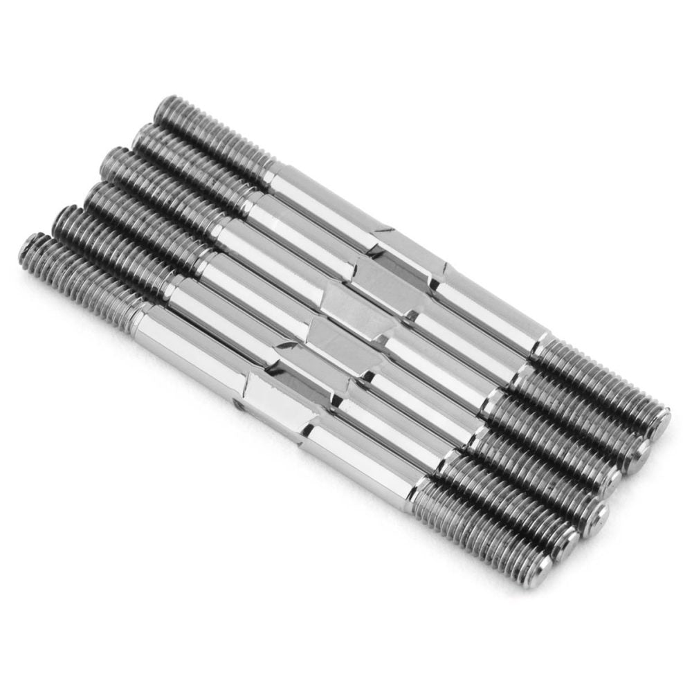 Pro Duty Titanium 3.5mm Turnbuckles - Hand Polished - Sch Cat L1 Evo (No servo link) (D)