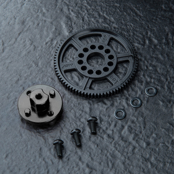 MST RMX 4 Alum. spur gear holder (black) - 210742BK