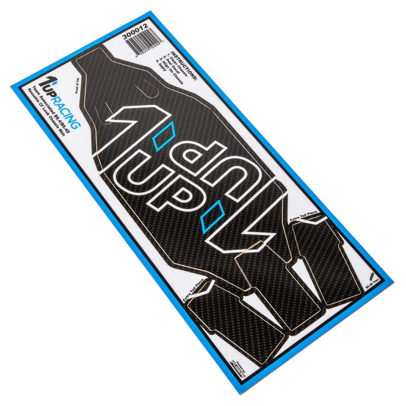 1up Racing CF Look AE B6.4/B6.4D Chassis Skin