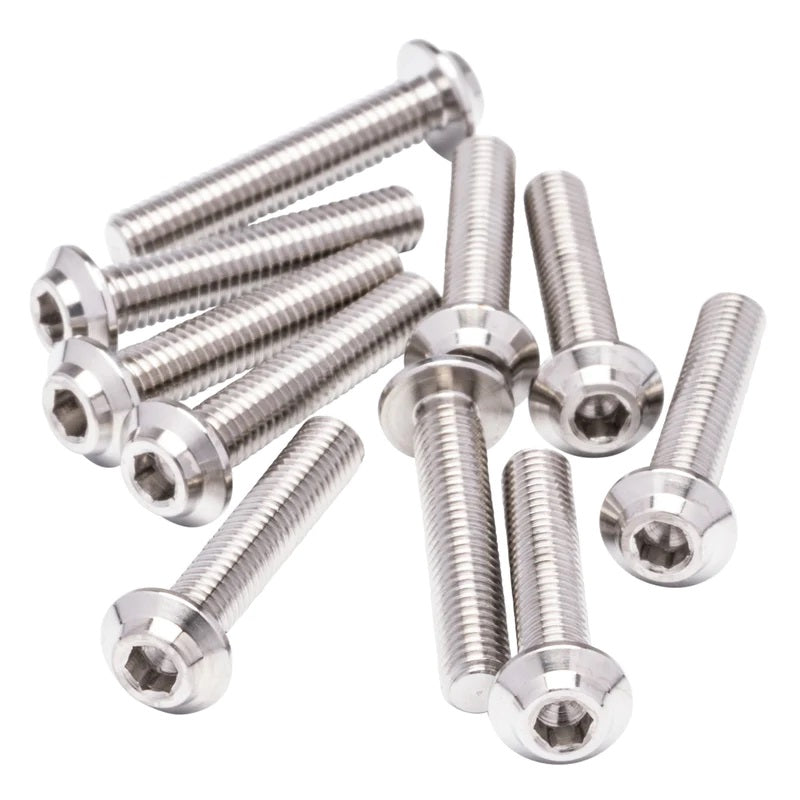 Pro Duty Titanium Screws - LowPro Head - M3x26 - 5pcs