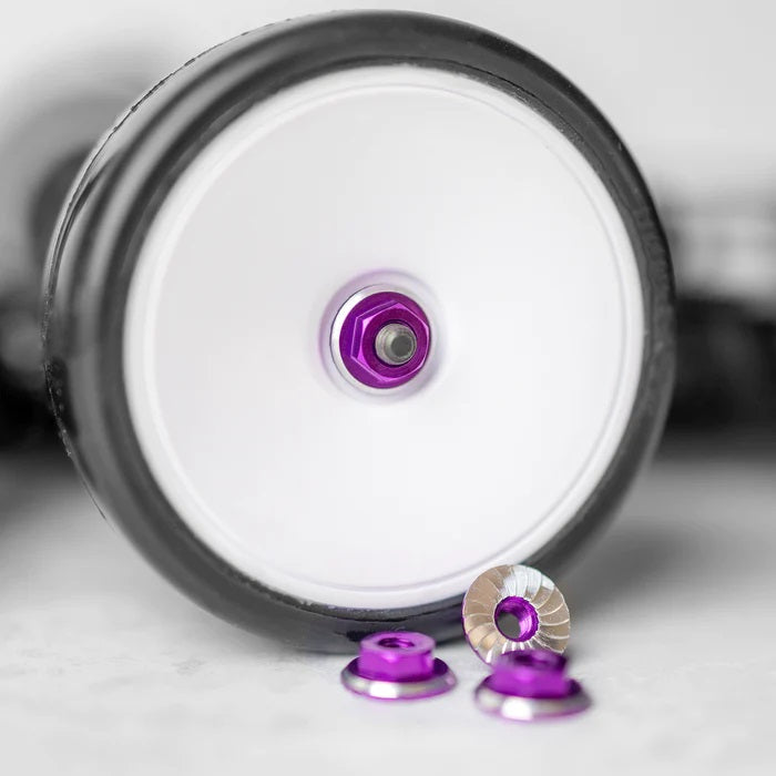 Lockdown M4 Wheel Nuts - Purple - 4pcs