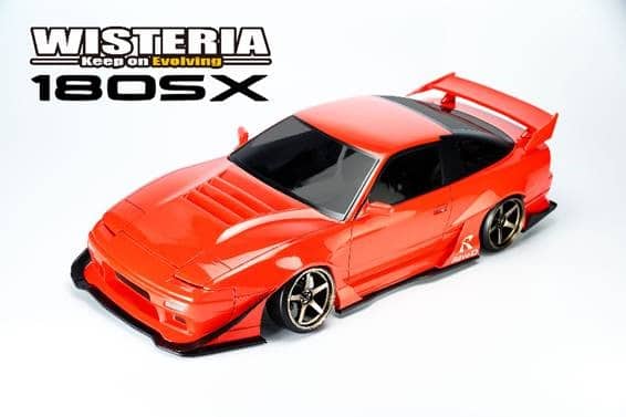1/10 アディクションReveD WISTERIA 180SX ボディ Reve D NISSAN 180SX WISTERIA Body set - DB-180SXW – Rckitout