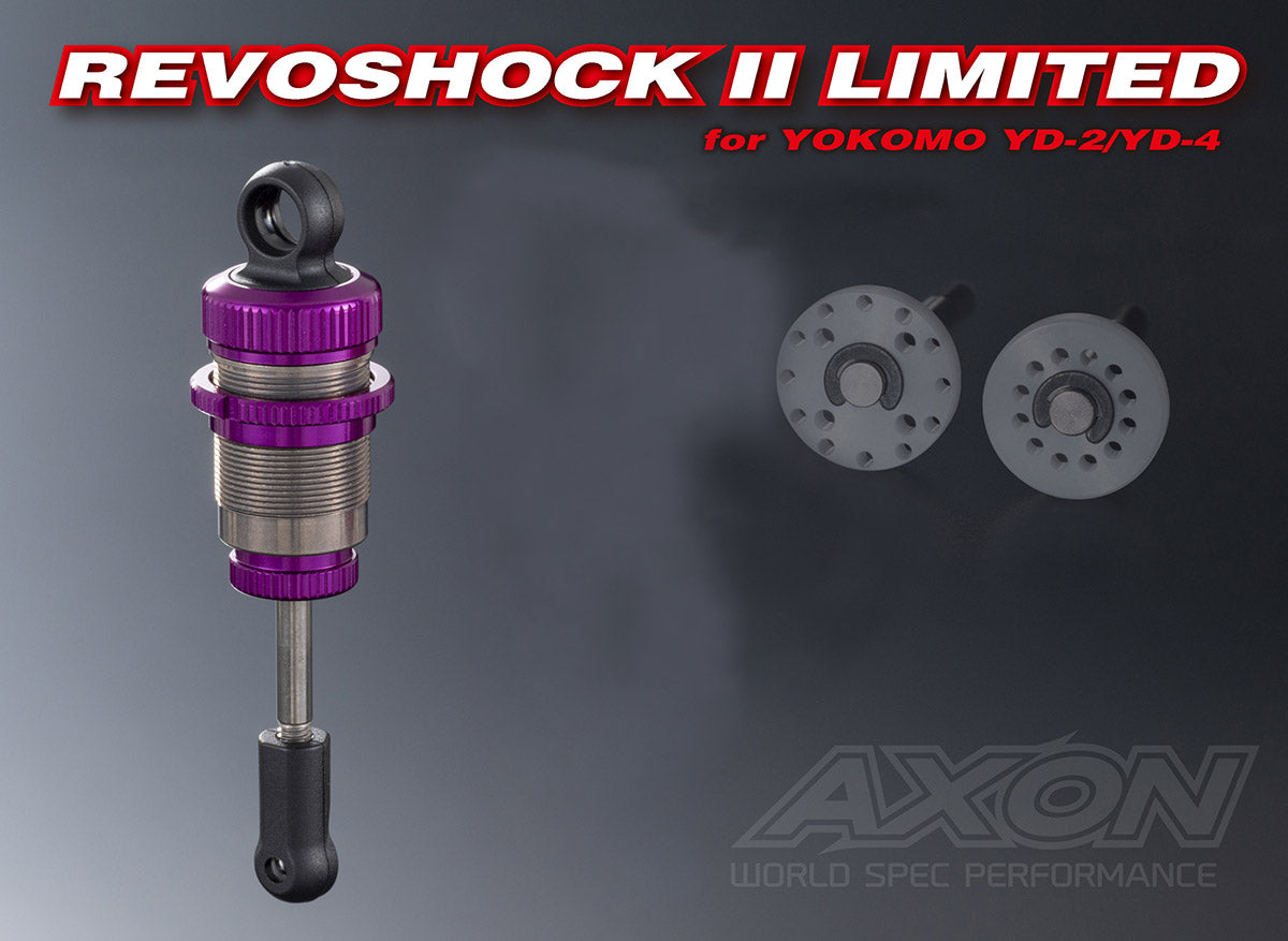 AXON Revoshock II for Yokomo YD-2/YD-4 (Limited Purple Edition