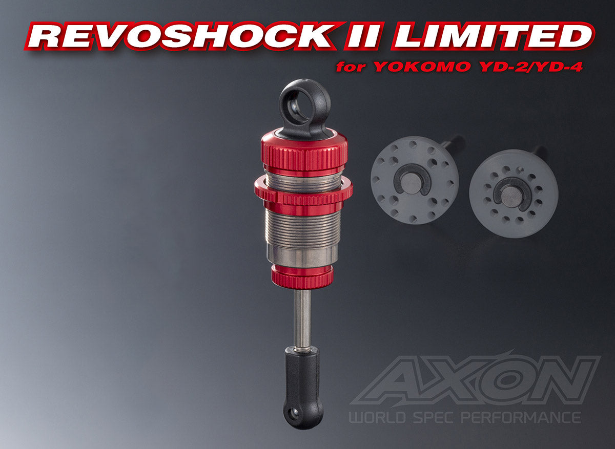 AXON REVOSHOCK II for YOKOMO YD-2/YD-4 赤 AXON Revoshock II for Yokomo YD-2/YD-4 (Limited Red Edition, 4pcs