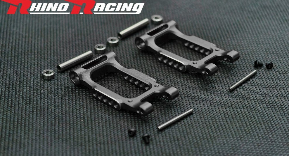 Rhino Racing SR Series Lower Rear H-Arms Set SILVER - RR-1105S