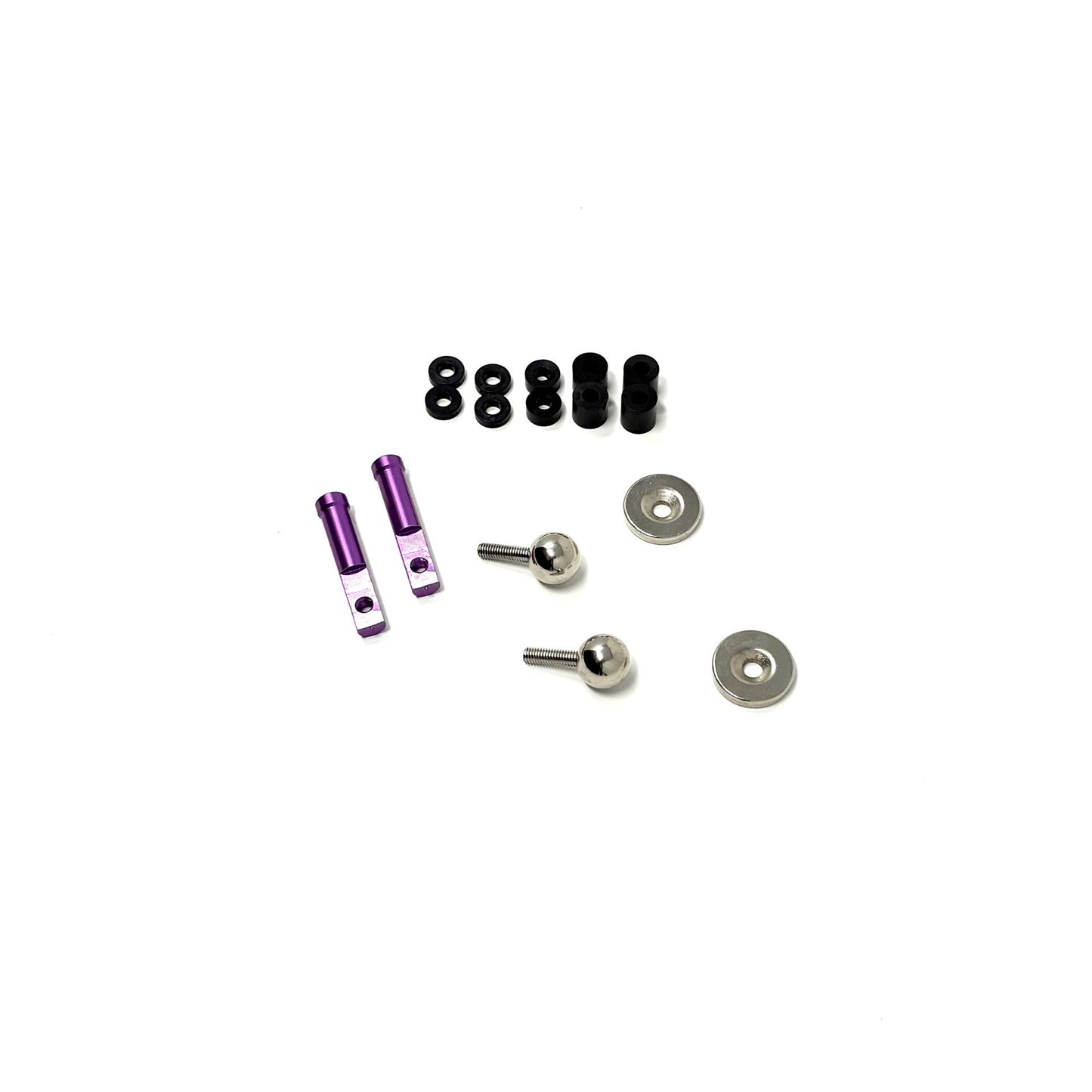 RCKO Front Body Mount Set V2 PURPLE - RCKO-SPV2