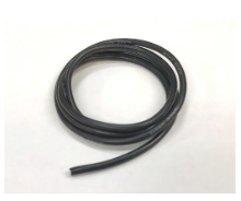 TOPLINE 14AMG silicone cable 1m black - SS-0012BK