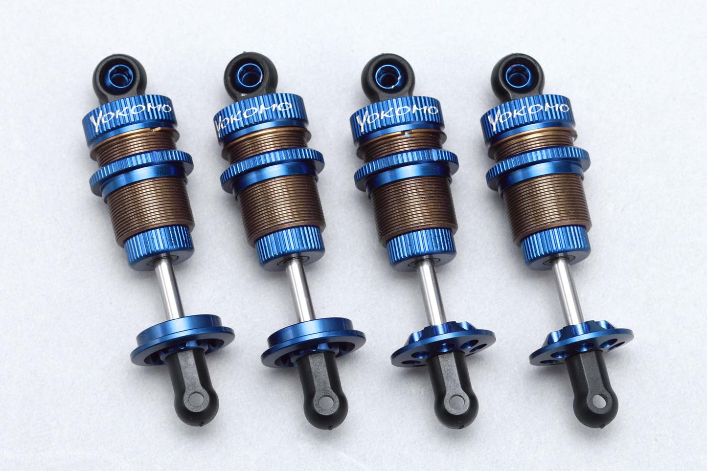YD-2 SLF Aluminum Big Bore Shock Set (Blue) Y2-SBBSBL