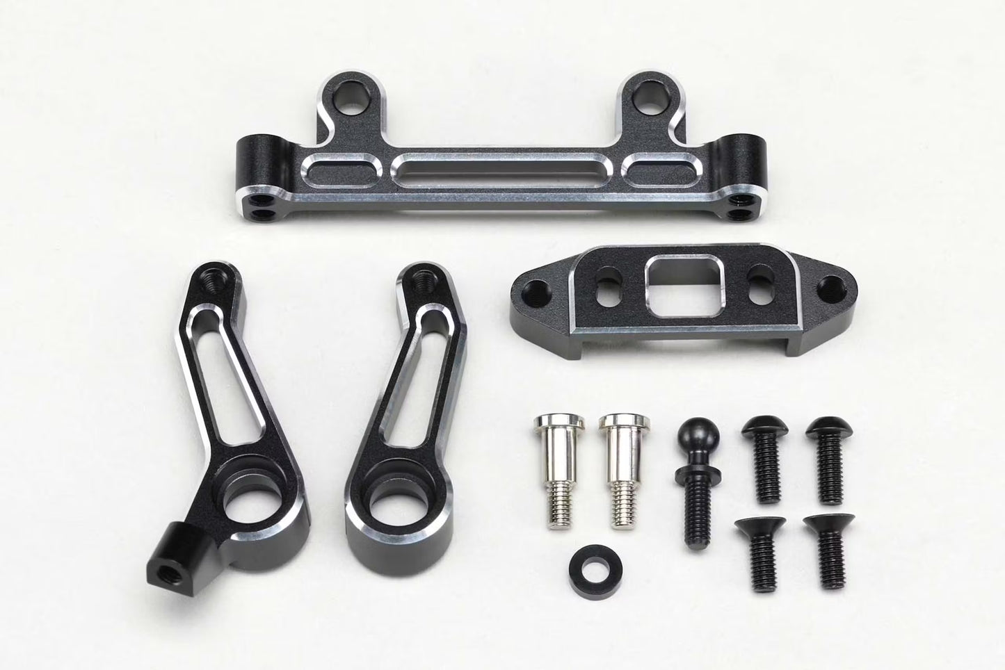 Yokomo Chamfered Alloy Steering Bell Crank Set - RD-202ALLOY