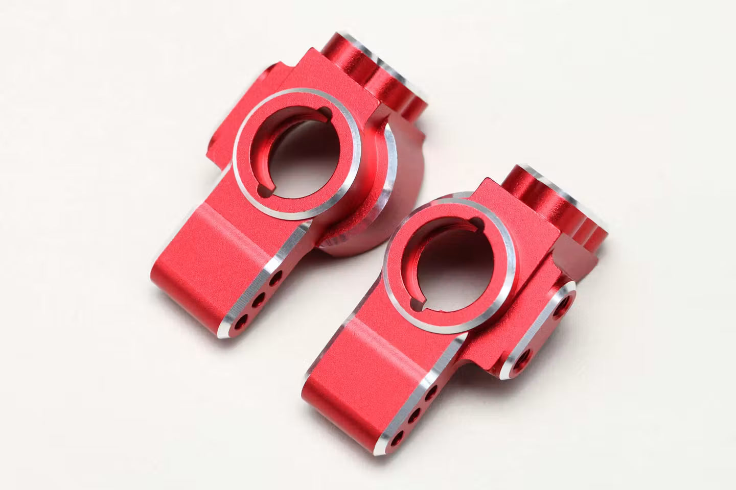 Yokomo Aluminum Rear Hub Carrier for RD2.0/SD3.0 - RED - RD-415ARR