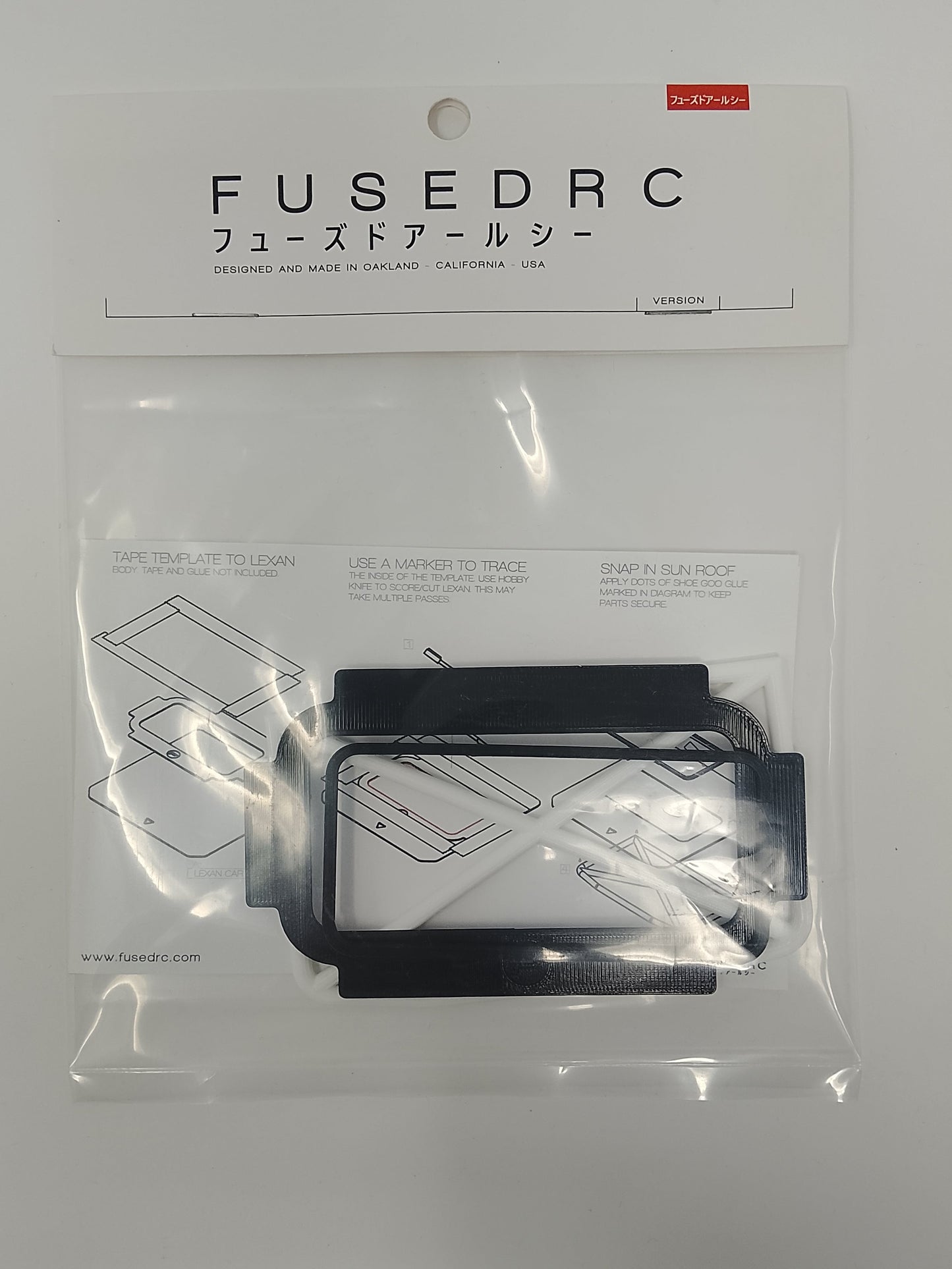 FUSED RC SNAP IN SUNROOF SET