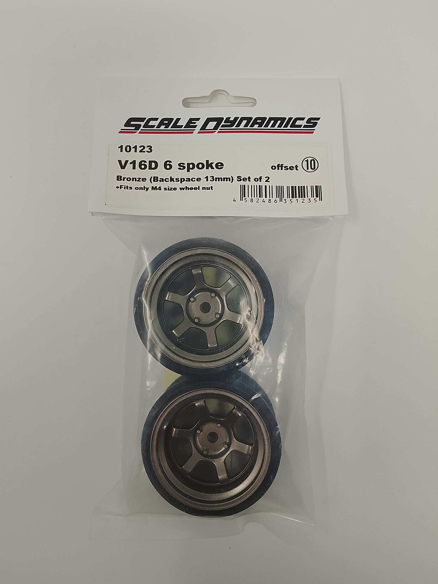 Scale Dynamics V16D 6 SPOKE BRONZE OFFSET 10 - 10123