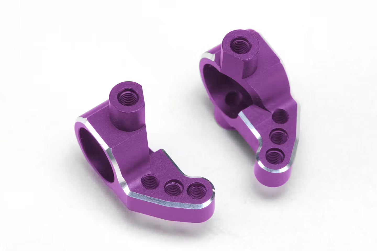 Yokomo Alloy Light Weight Steering Block for RD/SD Series - Purple - Y2-415SAP