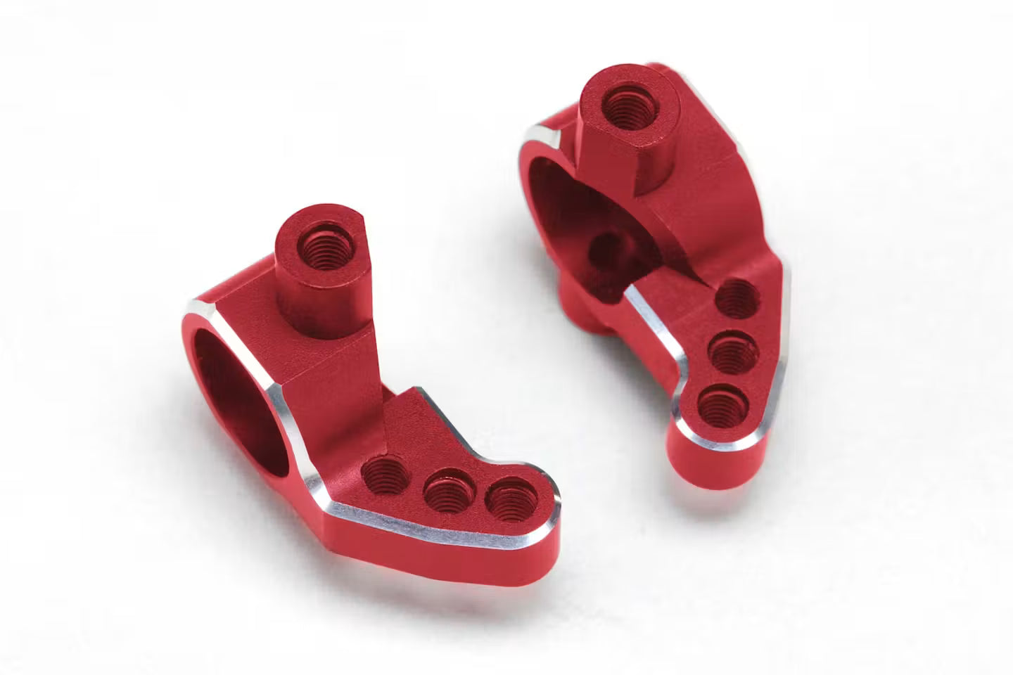 Yokomo Alloy Light Weight Steering Block for RD/SD Series - Red - Y2-415SAR