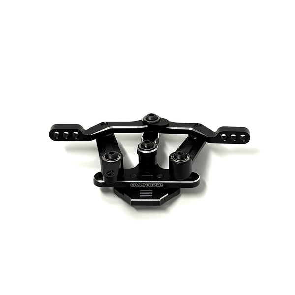 Pre-Owned OVERDOSE Triple Link Steering Wiper Set Type-2 (Black) - OD3923