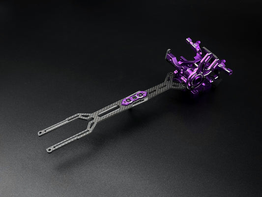 Team AD AD-XR For Yokomo RD2.0 / YD2 Series PURPLE - AD-9015P