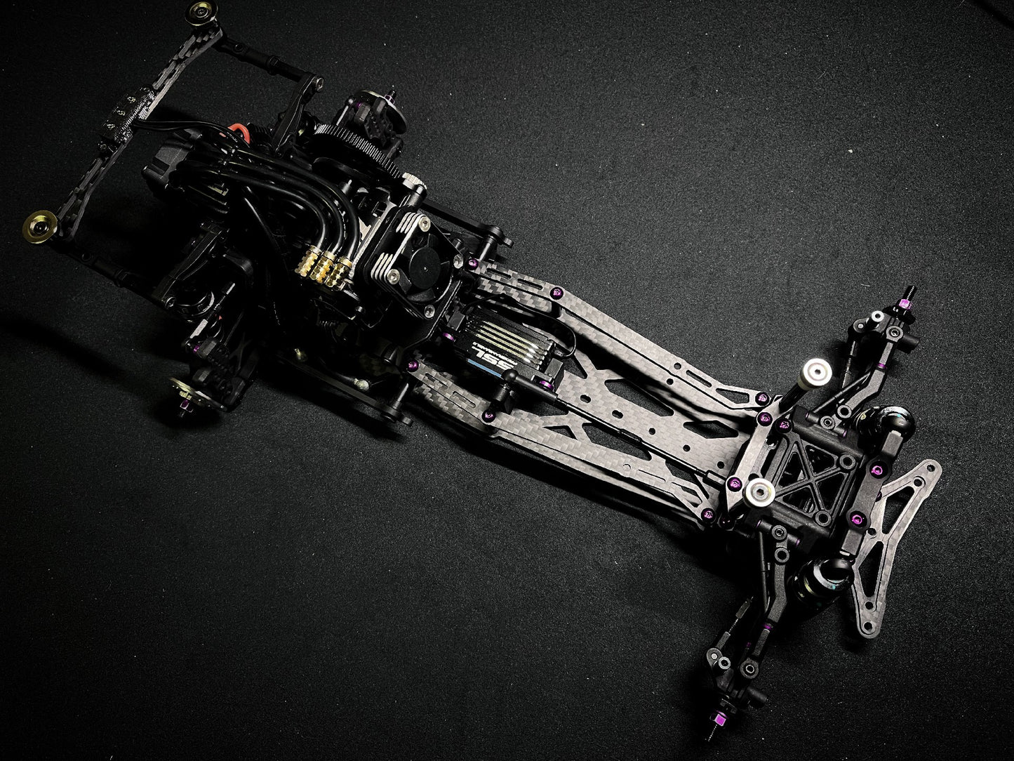Team AD RDX Carbon Chassis Conversion Kit 1.0 - AD-9022