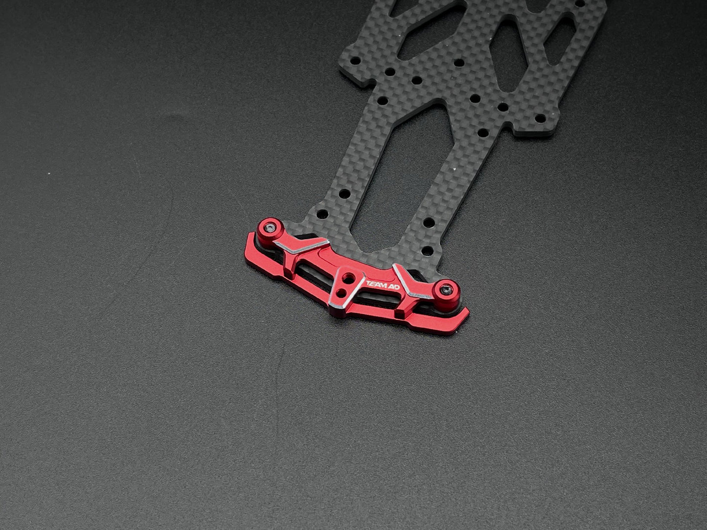 Team AD Hybrid Front Bumper RED - AD-9036R