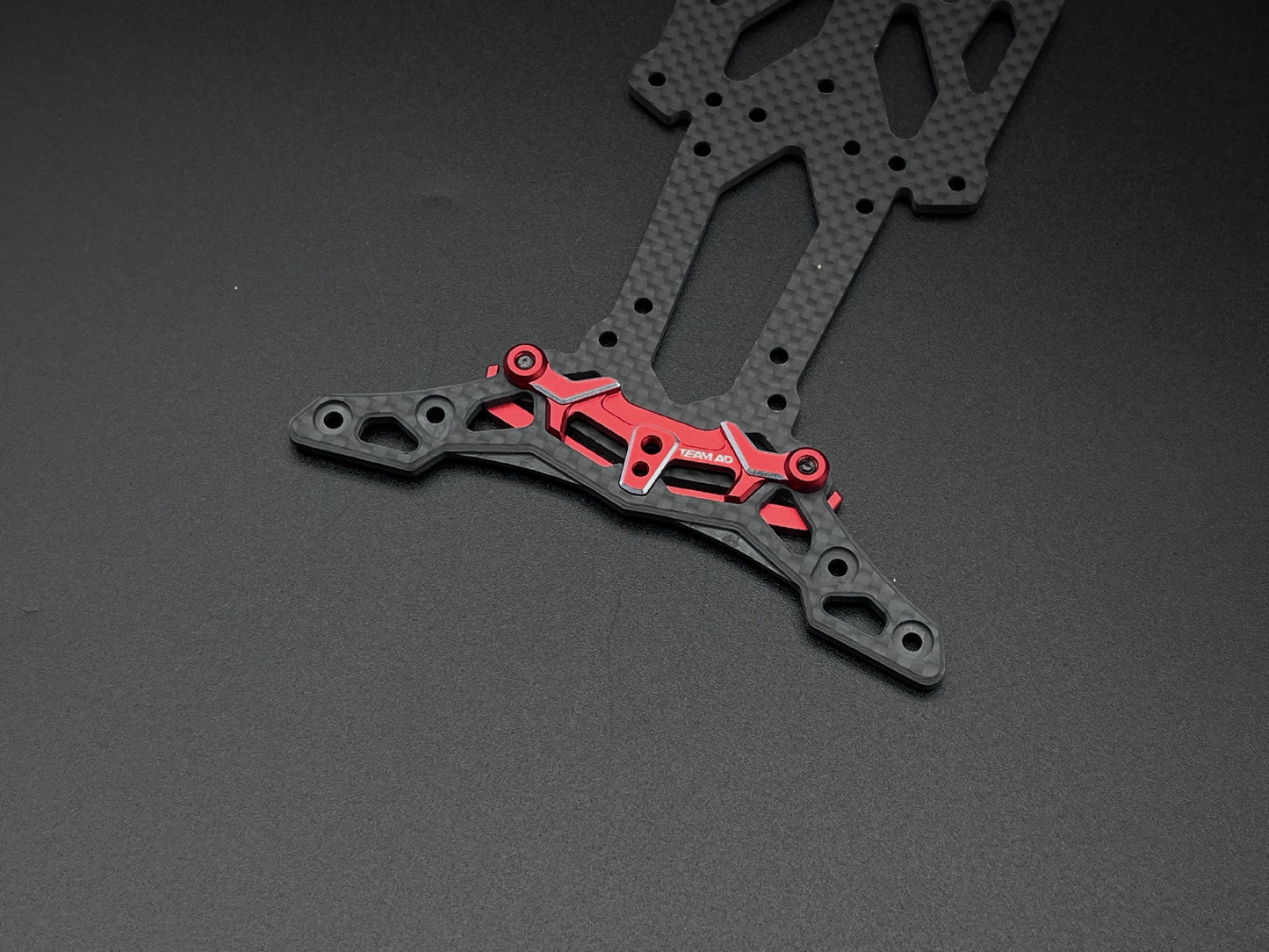 Team AD Hybrid Front Bumper RED - AD-9036R