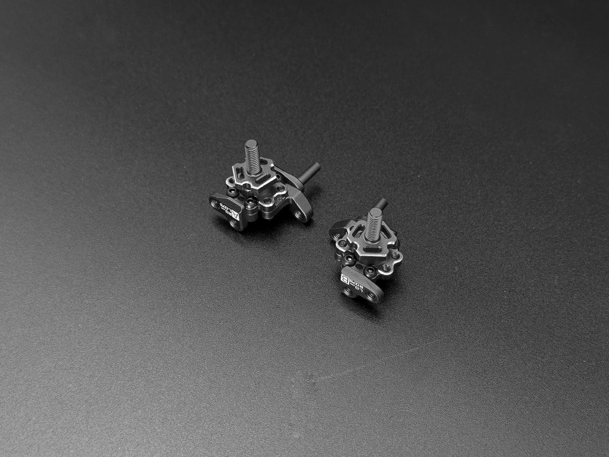 Team AD Steering Blocks BLACK – AD-9012B