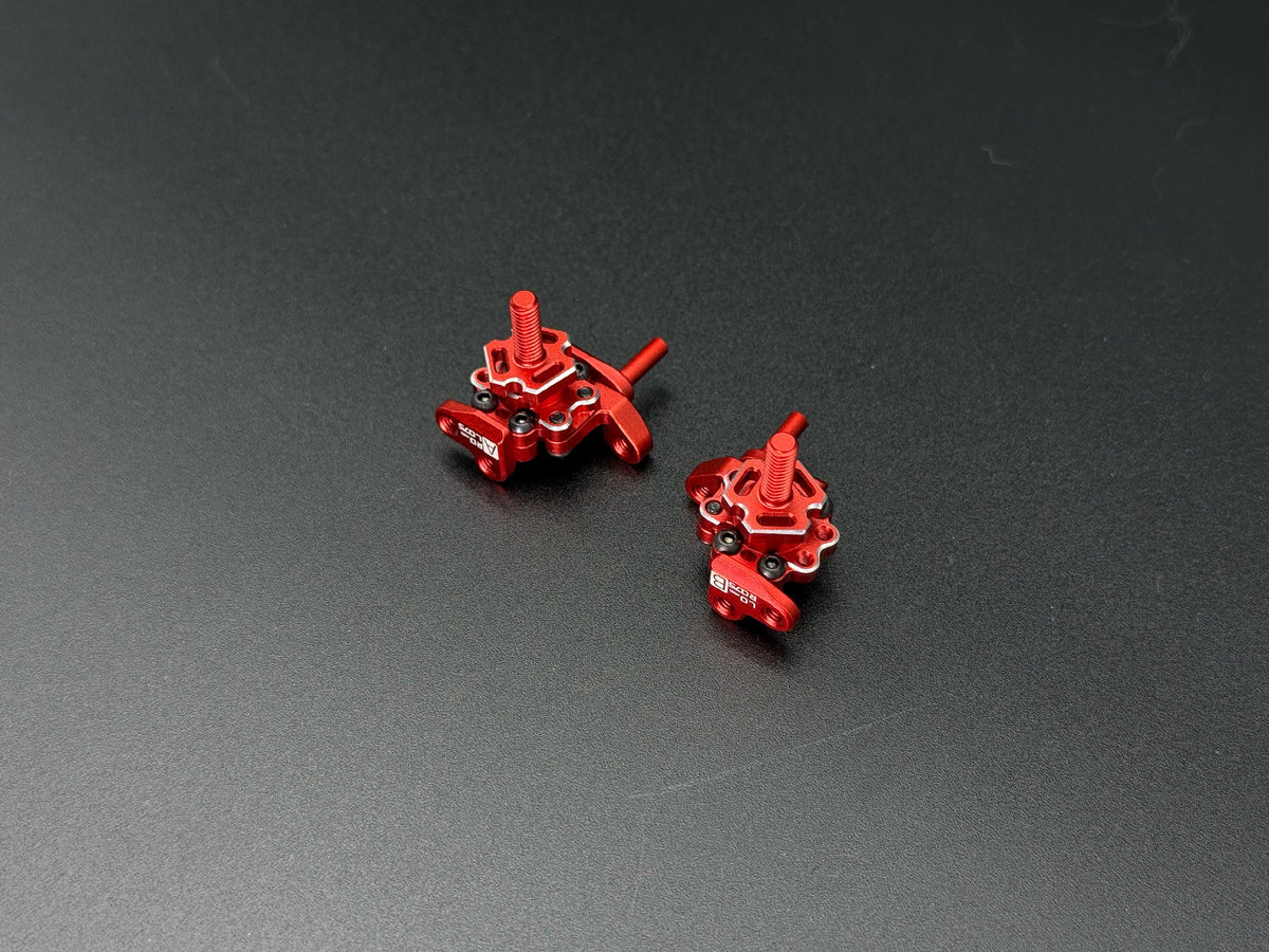 Team AD Steering Blocks RED – AD-9012R