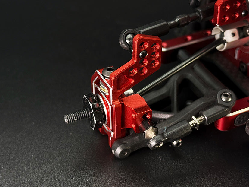 Team AD Rear Hub Carrier RED - AD-9011R