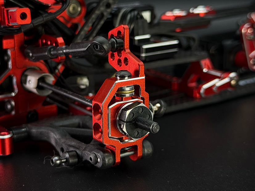 Team AD Rear Hub Carrier RED - AD-9011R