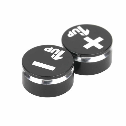 LowPro Bullet Plug Grips - Black/Black