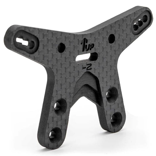 CF1 - Carbon fibre -2mm front shock tower (AE B7)
