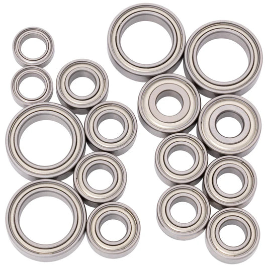1Up Cv2 - Pro Ball Bearing Set - chrome/ceramic (Xray XB2'25)