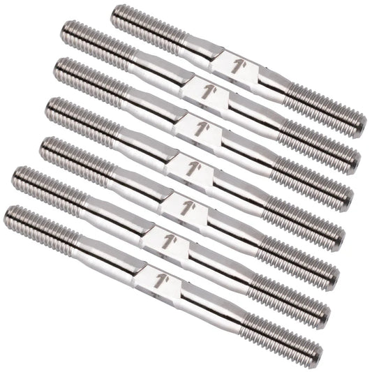 Pro Duty 3.5mm Titanium Turnbuckles - Raw Titanium - AE B74.2 or B74.2D