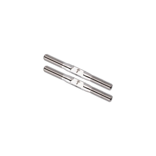 Pro Duty 3.5mm Titanium Turnbuckles - Raw Finish - pr (M3.5 x 36mm)