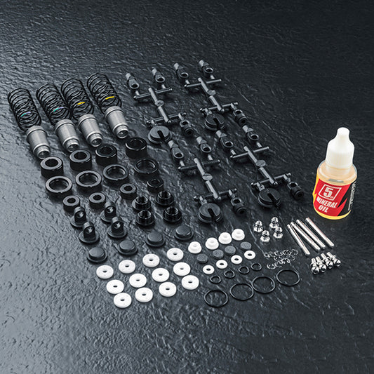 MST TDA Alum. Drift damper set (black) (4) 820150BK