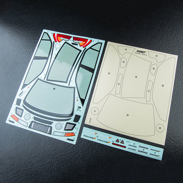 MST MST EVO V body (clear) - 720025