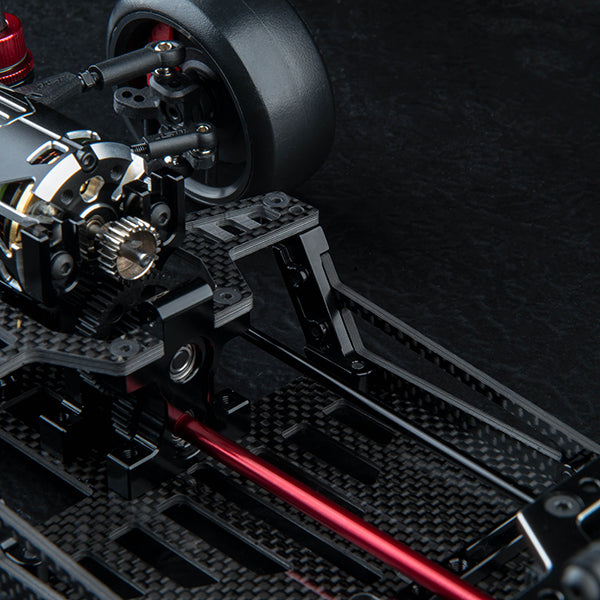 MST FRX alum. bulkhead set (black) - 210712BK