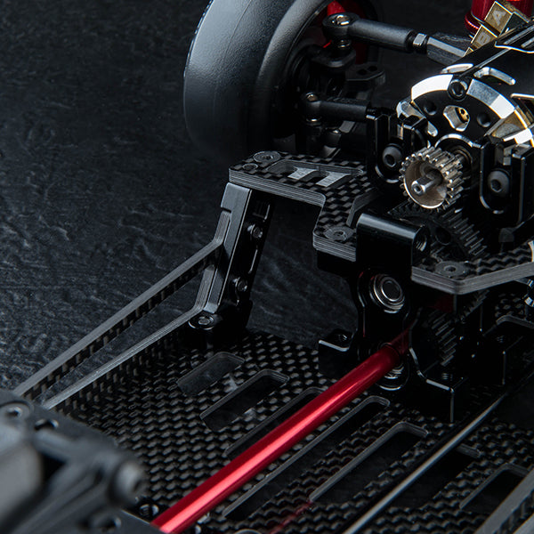 MST FRX alum. bulkhead set (black) - 210712BK