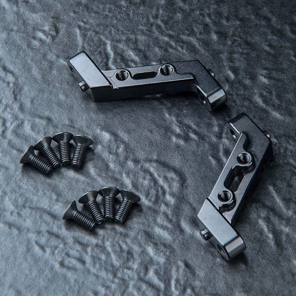 MST FRX alum. bulkhead set (black) - 210712BK