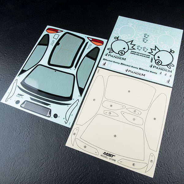 MST S15RB body (clear) - 720026