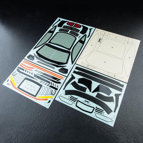 MST MTRTR body (WB275) (clear) - 720027
