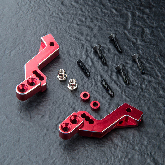 MST RMX 4 Alum. rear damper stay set (red) - 210729R