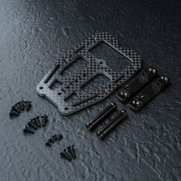 MST RMX 4 Carbon lightweight front head mount (black) - 210736BK