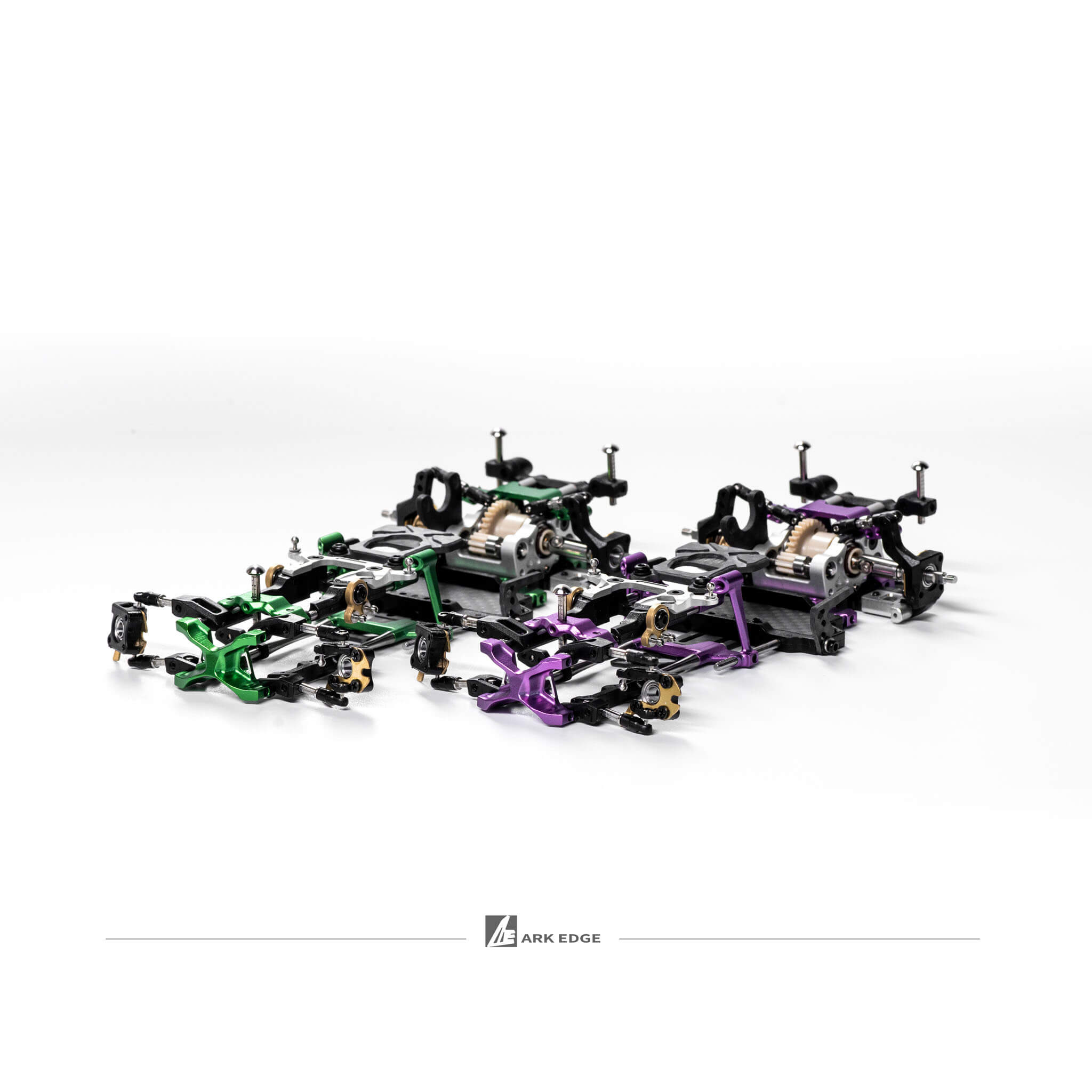 ARKEDGE AE24X PRO 1/24 SCALE RWD RC DRIFT CHASSIS PURPLE [Pre