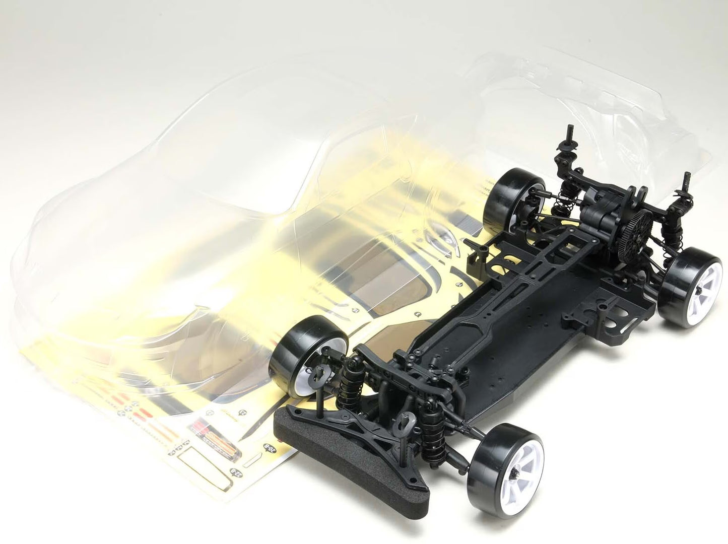 YOKOMO RD2.0 2WD DRIFT KIT - NISSAN FAIRLADYZ (RZ34) - BODY SUPPLIED CLEAR - DP-RZ34
