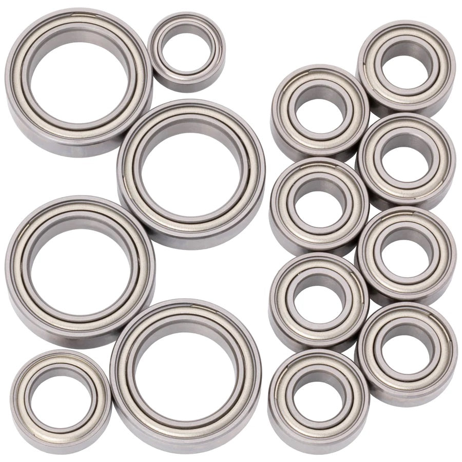 1Up Cv2 - Pro Ball Bearing Set - chrome/ceramic (ARC A10 or Mugen MTC2)